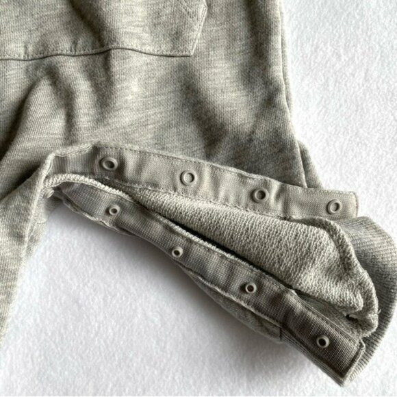 Hurley Baby Long-Sleeve Hooded One-Piece Jumpsuit Romper 6-9m Cozy - Picture 4 of 7